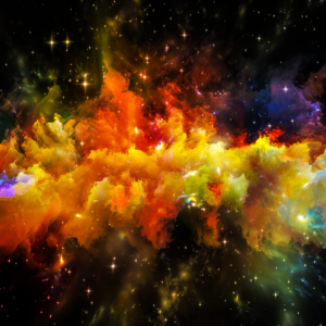 les rayons cosmiques colorés